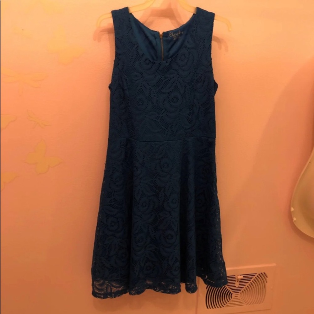 Blue dress